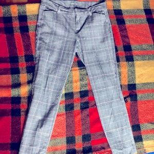 Women's striped dress pants